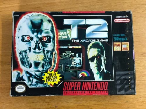 T2: The Arcade Game (Super Nintendo Entertainment System, 1993) Complete