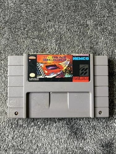 Top Gear 3000 - Super Nintendo SNES Video Game