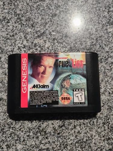 True Lies (SEGA Genesis) RARE - Cartridge Only