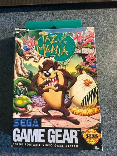 Taz-Mania for Sega Game Gear - Complete in Box (CIB)