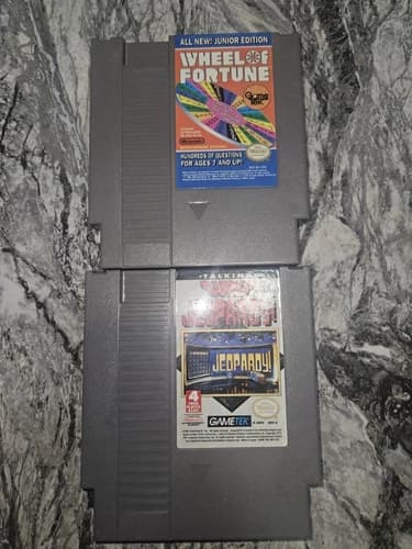 Wheel of Fortune: Junior Edition Plus Super Jeapordy (Nintendo NES, 1989) Test