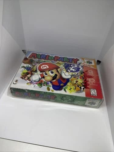 Mario Party N64 Complete CIB All Inserts Manual Nintendo 64