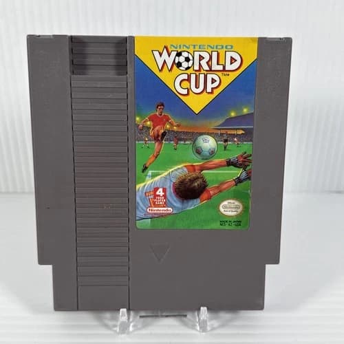 Nintendo World Cup (NES, 1990) Tested & Authentic Retro Video Game Cartridge US