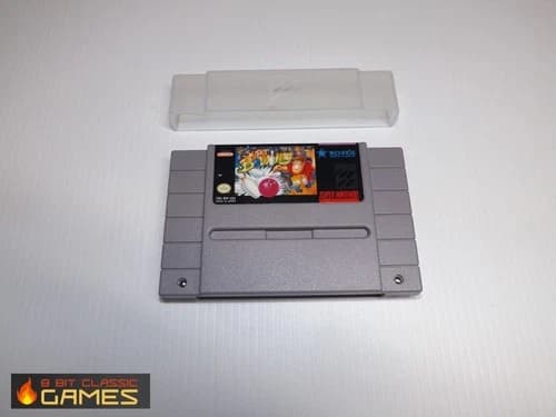 Super Bowling GAME ONLY - SUPER NINTENDO SNES 610a