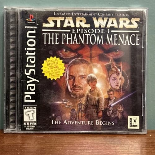 Star Wars: Episode I -- The Phantom Menace (Sony PlayStation 1, 1999)