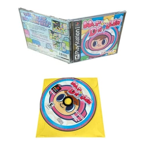 Sony PlayStation 1 PS1 CIB COMPLETE TESTED Mr. Driller