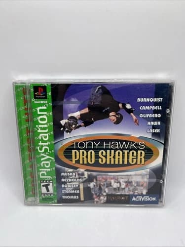 Tony Hawk's Pro Skater 1 PS1 Greatest Hits CIB PlayStation 1 Complete Tested
