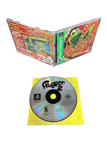 Sony PlayStation 1 PS1 CIB Complete TESTED Frogger 2: Swampy's Revenge GH