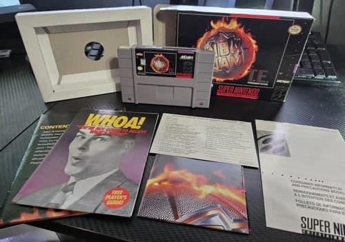 NBA Jam T.E. Tournament Edition SNES CIB for Super Nintendo