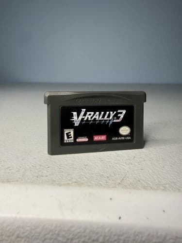 V-Rally 3 Nintendo Game Boy Advance SP Gameboy Game Tested
