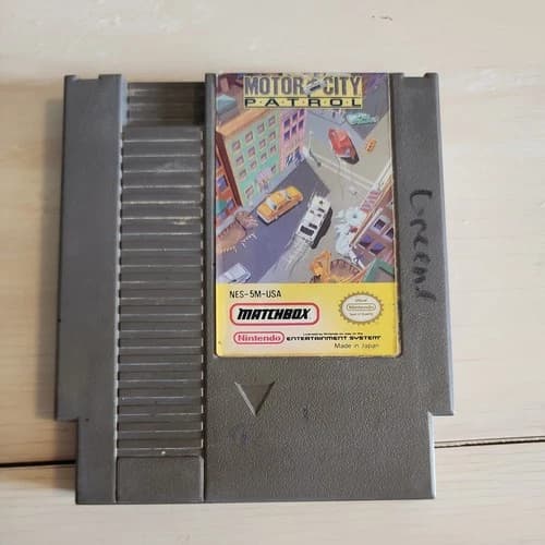 MotorCity Patrol (Nintendo Entertainment System, 1992)