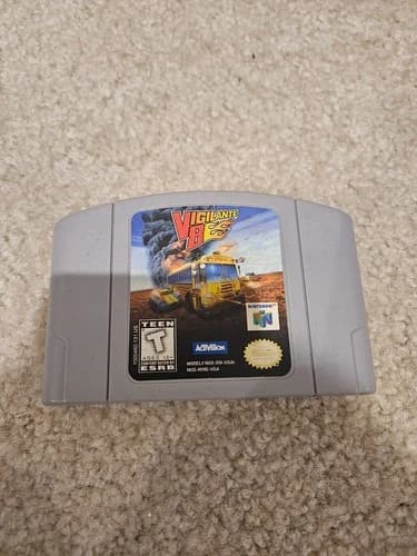 Vigilante 8 (Nintendo 64 N64, 1997) Authentic