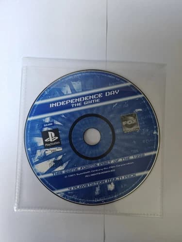 Independence Day the game ps1 sony playstation disc only