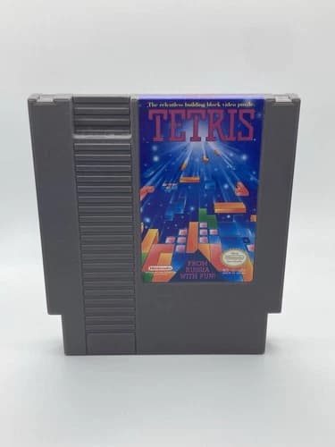 Tetris Nintendo Entertainment System NES - Authentic & Tested Working!