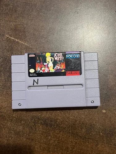 Cool World Super Nintendo SNES.