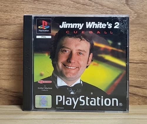 Jimmy White's 2: Cueball | Sony PlayStation 1 | PS1 | Black Label | Complete