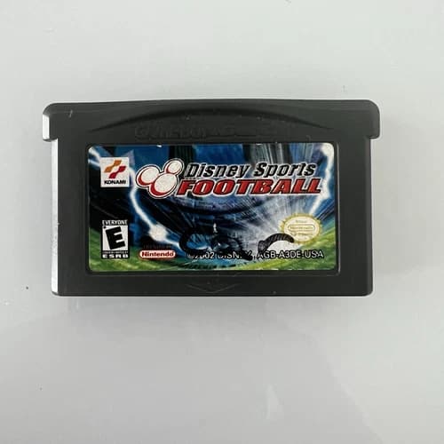 Disney Sports Football Nintendo Game Boy Advance, 2002 Cartridge Only TESTED
