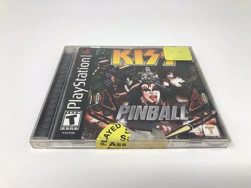 SONY PLAYSTATION 1 PS1 KISS PINBALL VG COMPLETE TESTED RARE