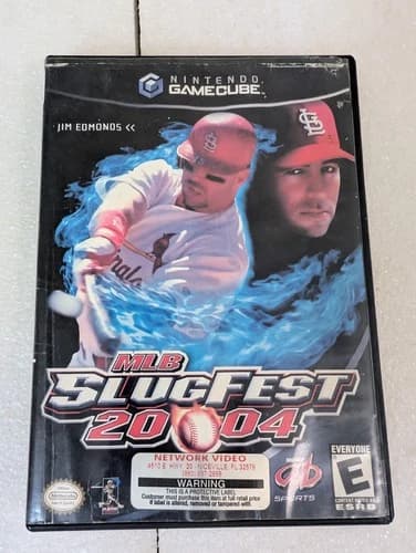 MLB SlugFest 20-04 (Nintendo GameCube, 2003) Plays fine