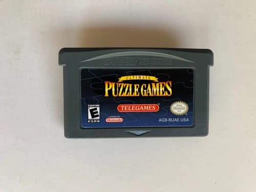 Ultimate Puzzle Games Game Boy Advance Nintendo GBA