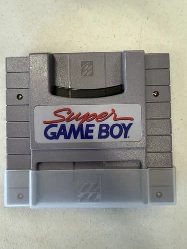Nintendo SNES Super Gameboy with Bottom Cover.