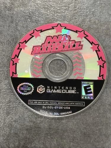 Mario Superstar Baseball Gamecube disc only