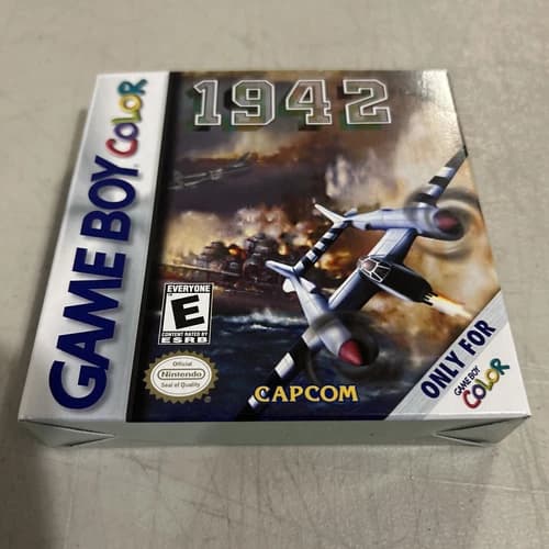 1942 Nintendo Game Boy Color COMPLETE