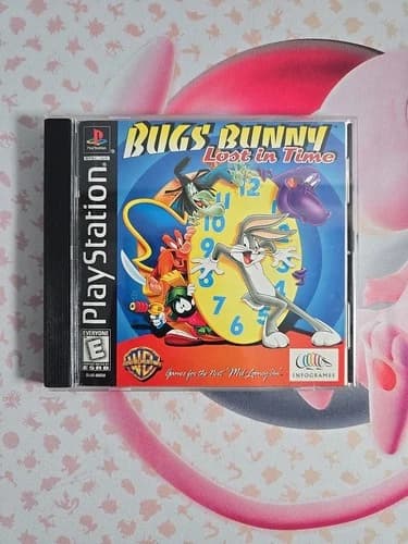 Bugs Bunny Lost in Time CIB W REG (PlayStation, PS1) CLEAN DISC - TESTED