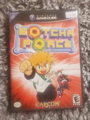Gotcha Force (Nintendo GameCube, 2003) Complete ~ Rare Tested & Working