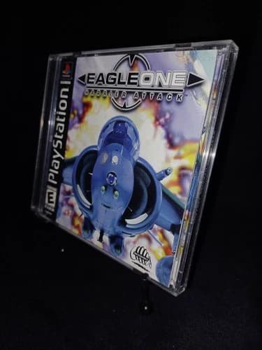 Eagle One: Harrier Attack (Sony PlayStation 1, 2000) PS1 Complete With Manual