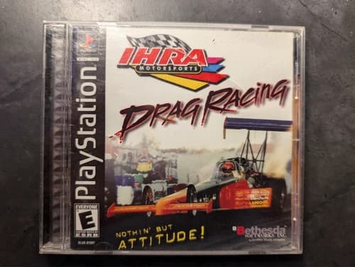 IHRA Motorsports Drag Racing (Sony PlayStation 1, 2001) CIB PS1
