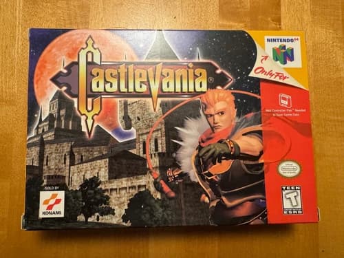 Castlevania Nintendo 64 N64 CIB Complete W/ Manual Authentic Konami Castle
