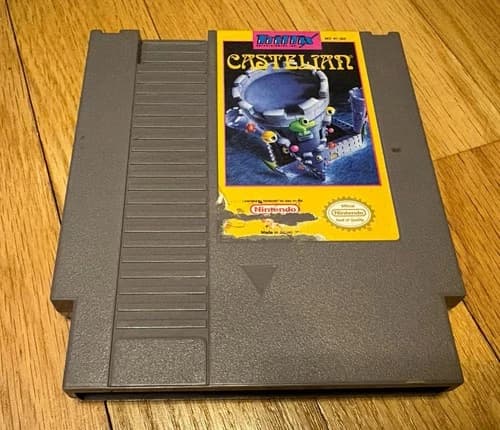 Castelian Nintendo Entertainment System 1991 Tested Working Authentic Cleaned!