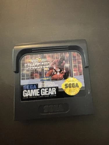 WWF WrestleMania Steel Cage Challenge Sega Game Gear 1993 WWE Cartridge
