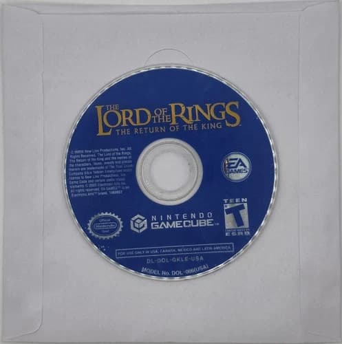 The Lord of the Rings: The Return of the King GameCube Authentic - Disc Only