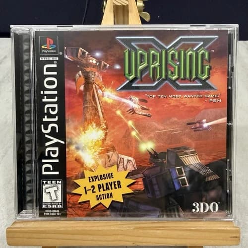 Uprising X (Sony PlayStation 1, 1998) Complete Tested CIB PS1