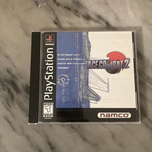 Ace Combat 2 Sony PlayStation 1 PS1 Complete CIB - Tested
