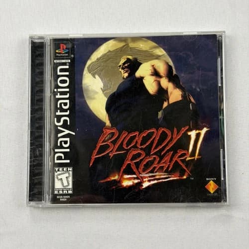 Bloody Roar II 2 (Sony PlayStation 1, 1999) Complete PS1