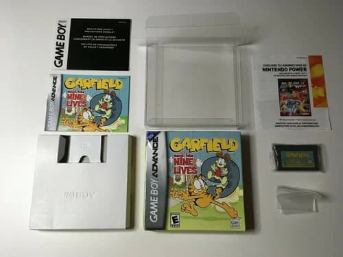 Garfield and His Nine Lives - Game Boy Advance - GBA