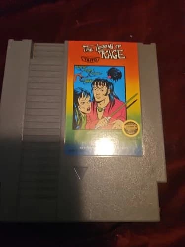 The Legend of Kage Nintendo NES Entertainment System 1987 Tested