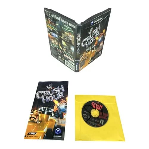 Nintendo GameCube NGC CIB Complete TESTED WWE Crush Hour CF