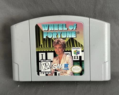 Wheel of Fortune N64 Nintendo 64 Cartridge Only