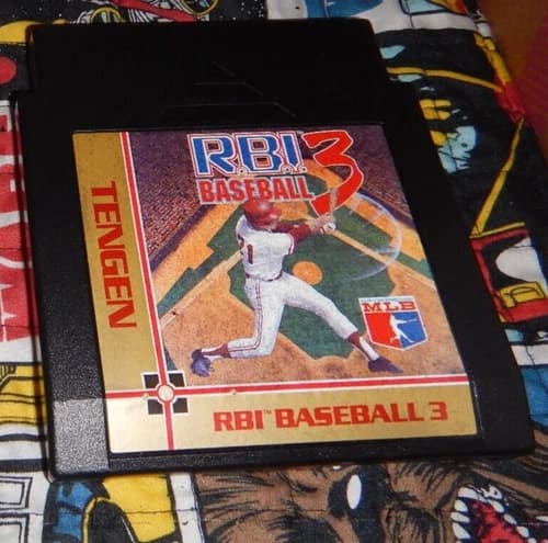 NES RBI Baseball 3 Authentic Cartridge