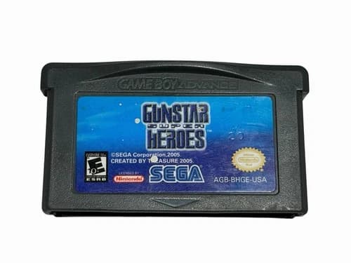 GBA Gunstar Super Heroes (Game Boy Advance) - *TESTED*