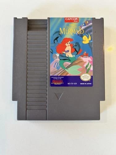 Disney's The Little Mermaid (Nintendo Entertainment System, 1991) Cartridge Only