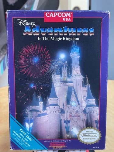 Disney Adventures in the Magic Kingdom (Nintendo Entertainment System, 1990) CIB