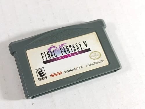 Final Fantasy V 5 Advance Genuine Authentic Nintendo Game Boy Advance Tested