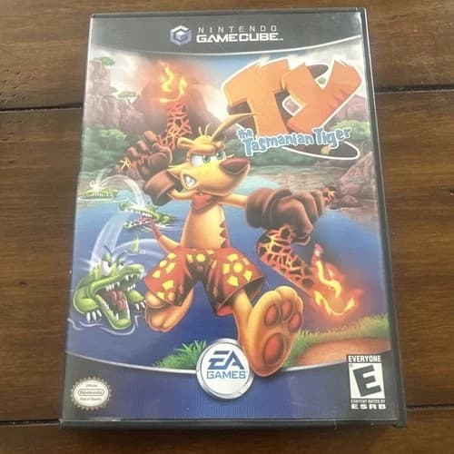 Nintendo GameCube Ty The Tasmanian Tiger Video Game Complete In Case