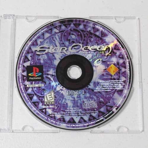 Star Ocean The Second Story DISC 1 ONLY Sony PlayStation 1 PS1 1999 Game TESTED