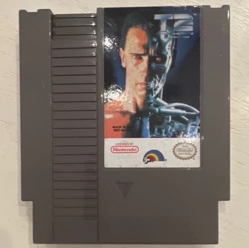 LJN Terminator 2: Judgment Day for Nintendo NES Game Cartridge